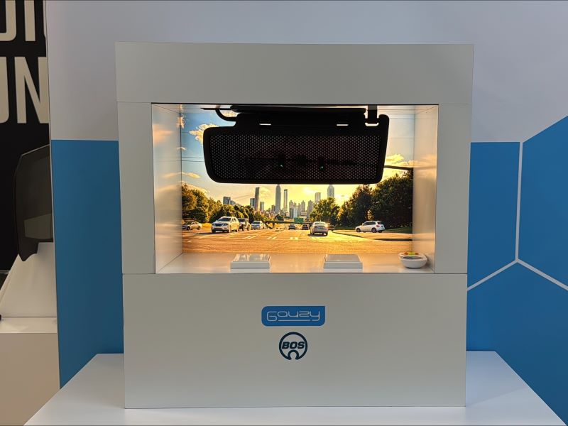 CES PDLC Fabric Sun Visor